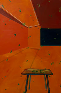 A gallery in the orange