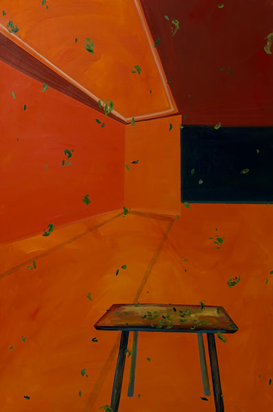 A gallery in the orange