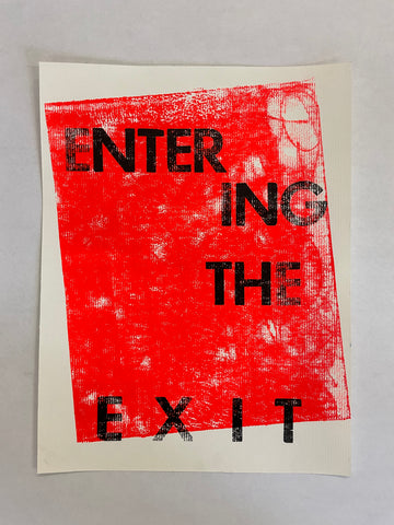 Entering the exit no1