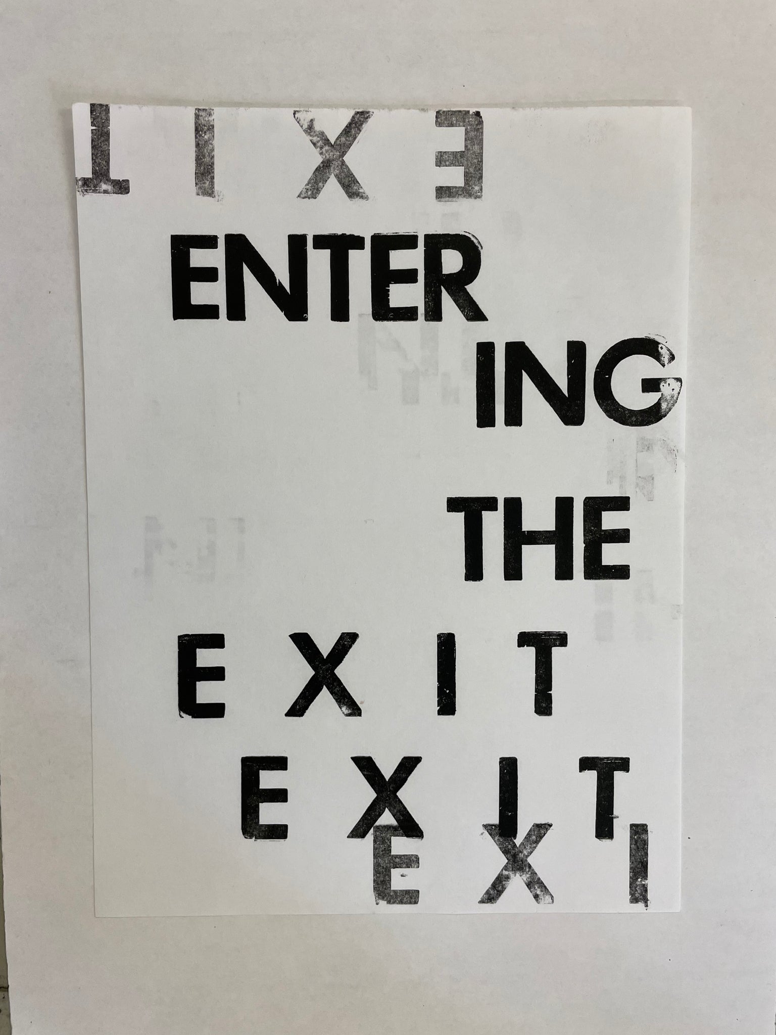 Entering the exit no11
