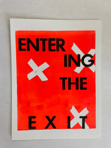 Entering the exit no2