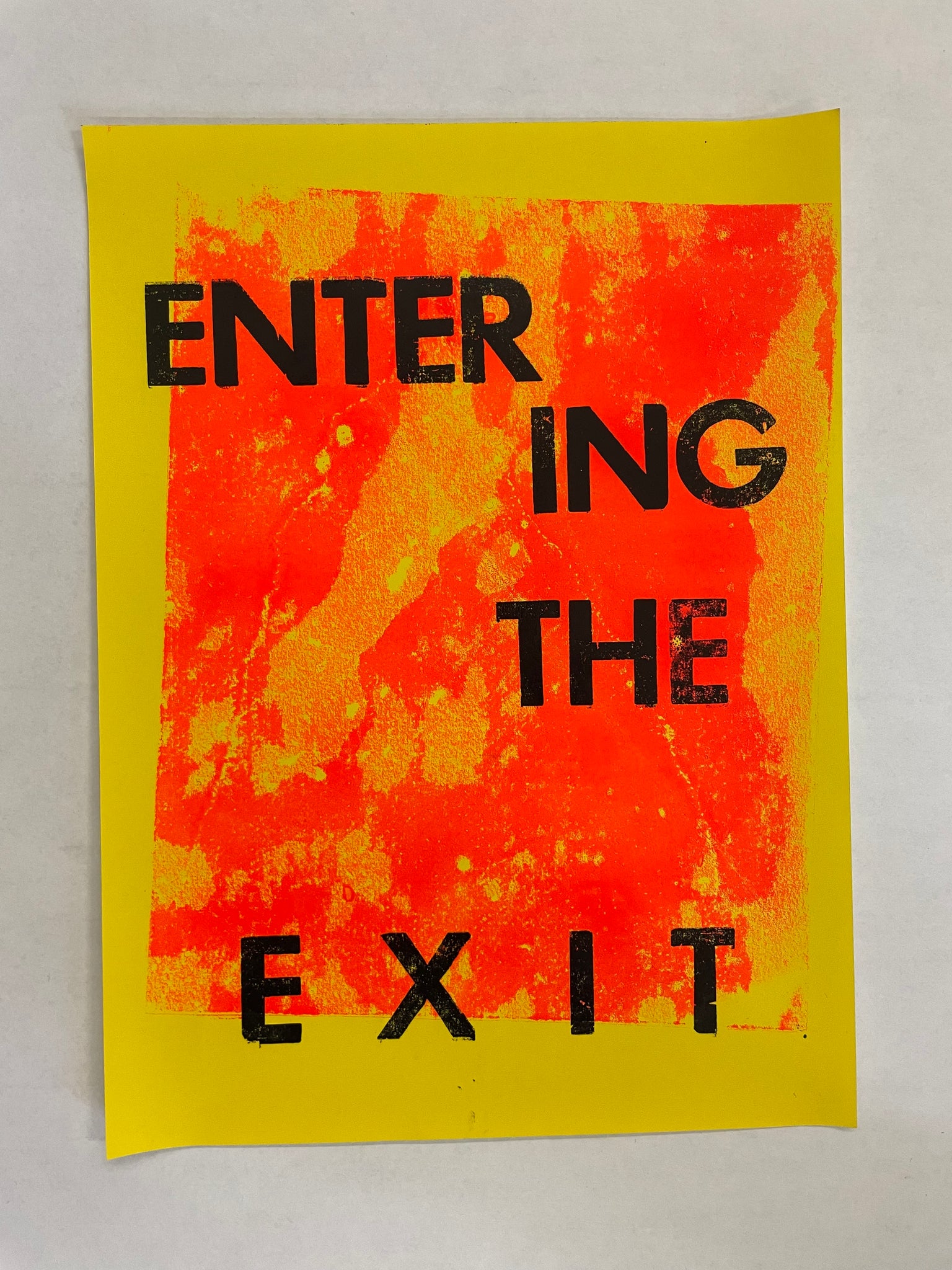 Entering the exit no5