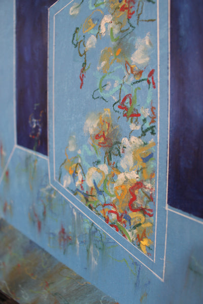 In the blues they bloomed