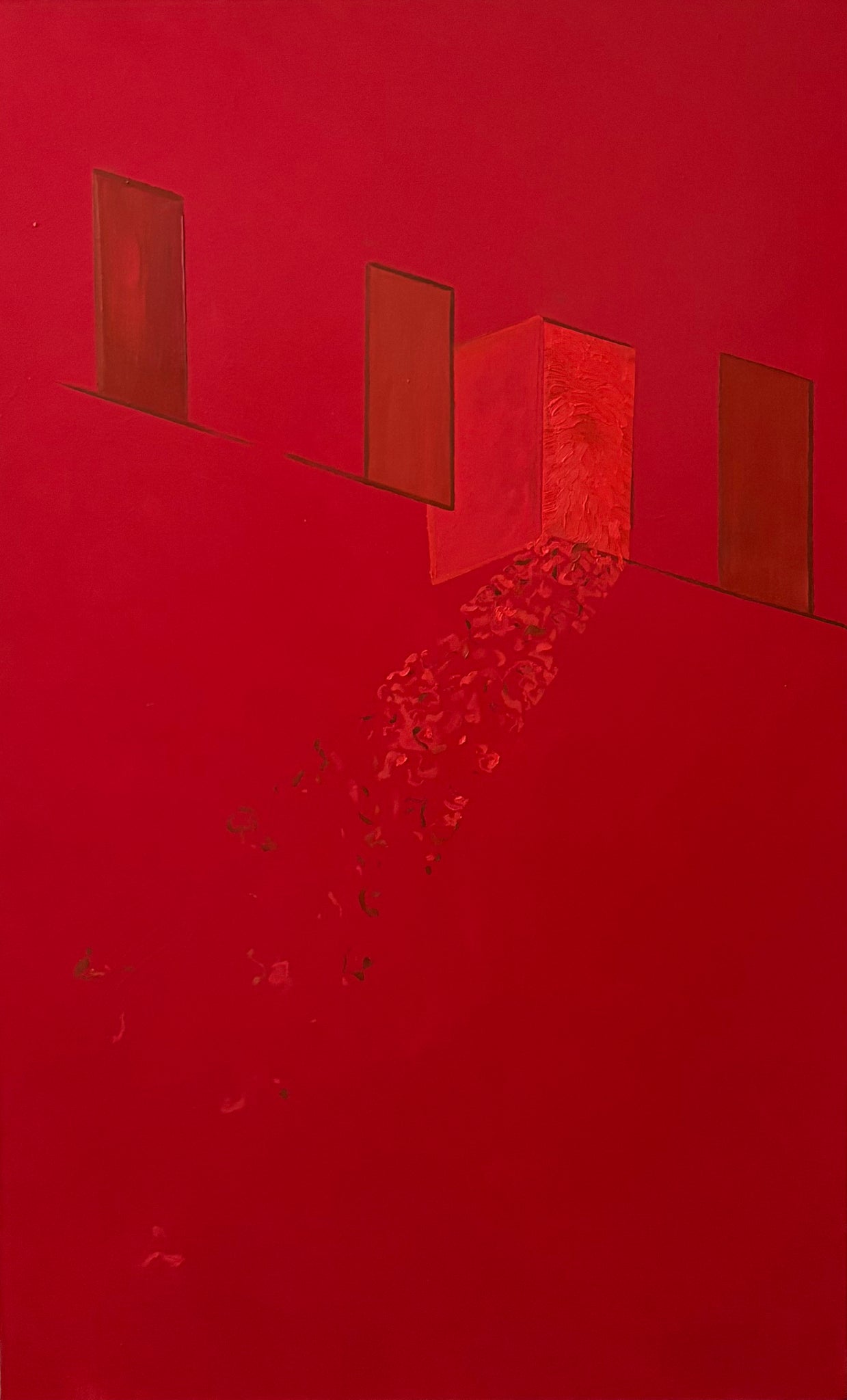 The walls, the doors, and nothing