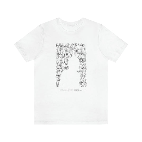 Unisex Tshirt with free writing x wearable statement
